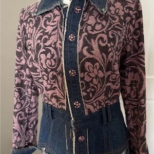 Alberto Makali Jean Jacket Size 10
